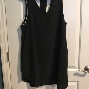 Black tank dress